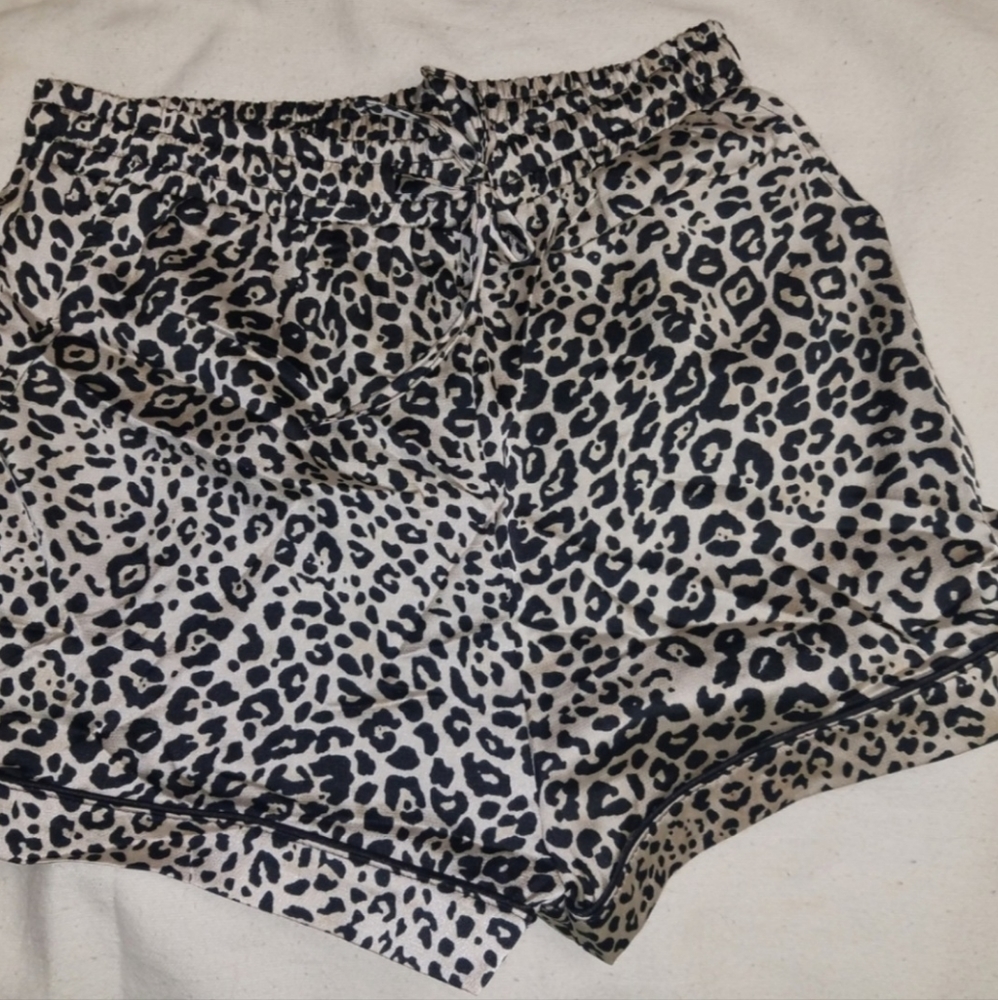 Animal Print Pajama Bottoms SMALL